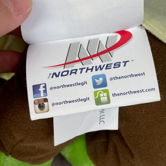 Yoda Plush Star Wars Doll 10” Northwest Co 2015 Green Stuffed Toy 10" - Picture 9 of 10